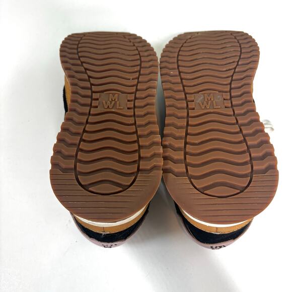 Madewell Kickoff Trainer in Dark Colorblock Nubuck & Suede 9 - Picture 8 of 8